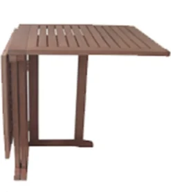 Garden Pleasure Balkontisch/Gartentisch Baltimore 120 X 70 X 73 Cm, Klappbar, Aus Eukalyptusholz -Deutschland Garten Zier Verkaufs-Shop 0208749501758db4b5f2cba36282fe39