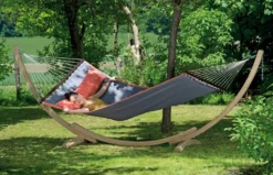 Amazonas Hängematte American Dream Set Grey - Liegefläche 200 X 120 Cm, Grau; AZ-6010130 -Deutschland Garten Zier Verkaufs-Shop 028277a893e92f6f74e46dc5628b39d7