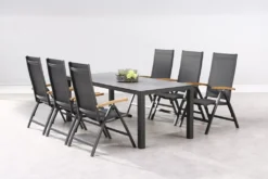 Best Alu-Klappsessel Cavalese H 110 X B 62 X T 67 Cm, Sitztiefe 48 Cm, Mehrfach Verstellbar, Armlehne Aus Teakholz, Farbe Weiß -Deutschland Garten Zier Verkaufs-Shop 0352a734eaa0b257189cf4d79502aee0