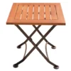 Garden Pleasure Garten Beistelltisch 45x45 Esstisch Tisch Biergarten Klappbar