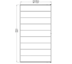 Palram - Canopia Terrassenüberdachung Sierra Grau 299x555x305 Cm -Deutschland Garten Zier Verkaufs-Shop 0578939916d9304cb31f8c3056b4d6d5