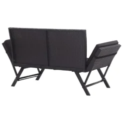 VIDAXL Möbel Gartenbank Mit Auflagen 176 Cm Schwarz Poly Rattan 2023 -Deutschland Garten Zier Verkaufs-Shop 05d49ccaf624dec1e01def13772c8e48