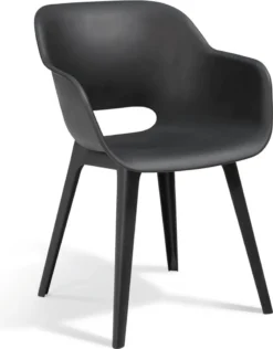 BEST Sessel Split Graphit, 18100550 Grau