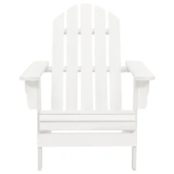 VidaXL Adirondack-Gartenstuhl Mit Tisch Massivholz Tanne Weiß -Deutschland Garten Zier Verkaufs-Shop 05fb8706943bb3808574bec8b80e8004