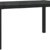 VidaXL Gartentisch 150x90x75 Cm Gehärtetes Glas Poly Rattan Schwarz