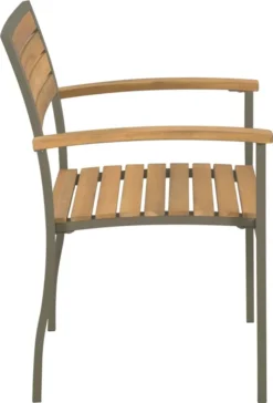 VidaXL Stapelbare Gartenstühle 2 Stk. Akazie Massivholz Und Stahl -Deutschland Garten Zier Verkaufs-Shop 078fb06fd15bfd343858af458a47736d
