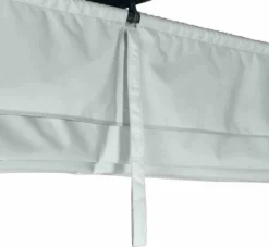 Pavillon Sky, 300x400cm, Gestell Aus Aluminium/Stahl, Pulverbschichtet In Anthrazit, Dach Aus Polyester 200g In Grau, Zerlegt Im Karton Verpackt -Deutschland Garten Zier Verkaufs-Shop 079c3588533a45fda5ba6185dbcd6d16