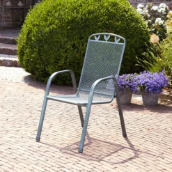 Greemotion Gartenstuhl 6er Set Toulouse Grau Metall -Deutschland Garten Zier Verkaufs-Shop 07e8ea4e0be675e5e88dca28091ffa22