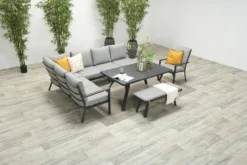 Garden Impressions Lounge/Dining Bank Sergio Carbon Black -Deutschland Garten Zier Verkaufs-Shop 07fea75205a28521ff9b87ae929c8ecb