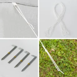 Tectake Garten Pavillon 9x3m Mit 8 Seitenteilen - Weiß -Deutschland Garten Zier Verkaufs-Shop 0927a9c3bf99dc8ceae24c8450127027