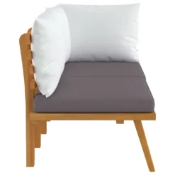 VidaXL 2-tlg. Garten-Lounge-Set Mit Kissen Massivholz Akazie -Deutschland Garten Zier Verkaufs-Shop 097477c6e5ec008a643b718a77935a6f