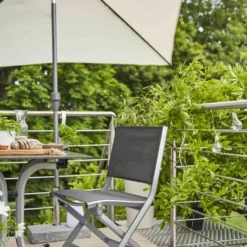 Tesoro Gartenstuhl, Klappbar, Silber -Deutschland Garten Zier Verkaufs-Shop 0a3237cab73a57d0a75a58a49983408e