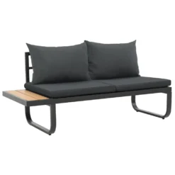 VidaXL 2-tlg. Garten-Ecksofa-Set Mit Auflagen Aluminium WPC -Deutschland Garten Zier Verkaufs-Shop 0a39defcc563ffe3252a7481cc936748