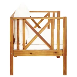 VidaXL 2-Sitzer-Gartenbank Mit Kissen 122 Cm Massivholz Akazie -Deutschland Garten Zier Verkaufs-Shop 0b28aa146315872fd1c522a82b7dd06c