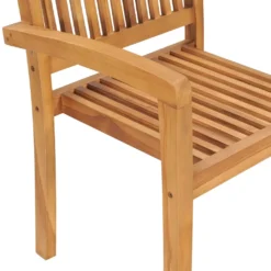 VidaXL Garten-Essstühle 2 Stk. Stapelbar Teak Massivholz -Deutschland Garten Zier Verkaufs-Shop 0bd0c9fb4bd3689837ba8625c5bd10c8