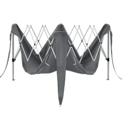 Juskys Faltpavillon Vivara 3x3 M – Pop-up Pavillon Höhenverstellbar, UV50+ & Wasserabweisend – Gartenzelt Mit Tasche – Partyzelt Für Garten Grau -Deutschland Garten Zier Verkaufs-Shop 0d1e76fb623714dd01dae024d968ac33