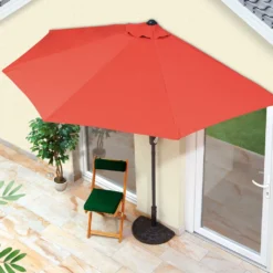 Easymaxx Balkon-Sonnenschirm »Halbrund« -Deutschland Garten Zier Verkaufs-Shop 0d6be1c29485799c851b73d153acd7bb