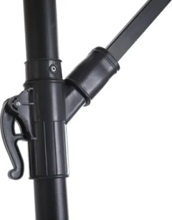 SVITA Sonnenschirm 3m Ampelschirm Mit Sonnenschutz UV50+ Matt Dunkelgrau -Deutschland Garten Zier Verkaufs-Shop 0e4abe62558dcd6e50ed14f6b153bac3