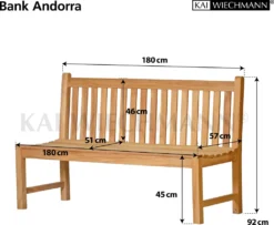 Kai Wiechmann Gartenbank Massive Teakbank Ohne Armlehne 180 Cm, Wetterfeste Teak Sitzbank Nachhaltige Und Unbehandelte Teakholzbank -Deutschland Garten Zier Verkaufs-Shop 0ee3c5e968188f140e2bff8de6224a68