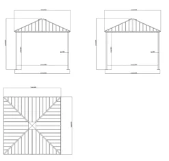 HOME DELUXE - Pavillon AZUR Gartenpavillon Partyzelt Pavillon -Deutschland Garten Zier Verkaufs-Shop 0f00725d6b824568d46d56eabc4a18da