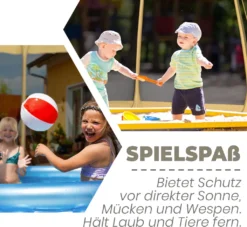 Pavillon Garten PopUp Pavilon Zelt Partyzelt Gartenzelt Iglu Event Pavillion Moskitonetz Sonnenschutz - 10FT - 300cm Anthrazit -Deutschland Garten Zier Verkaufs-Shop 0fc28ffa437938c7c3b5feec3fb8ba04