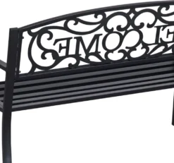 Outsunny Gartenbank 2-Sitzer Sitzbank Bank Parkbank Metall Gartenmöbel -Deutschland Garten Zier Verkaufs-Shop 118552fbd62dd3853fb66a5cb5f991a3