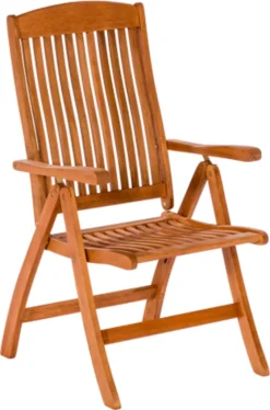 Merxx Klappsessel "Maracaibo" - Eukalyptusholz