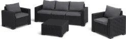 Allibert By Keter Loungesofa California 3-sedačka -Deutschland Garten Zier Verkaufs-Shop 144de34ffa28638aef469e3bfdf78b0f