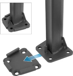 Koopman Windschutz Für Terrasse - 3x1,4 M - Anthrazit - Einziehbar -Deutschland Garten Zier Verkaufs-Shop 14740f19784c0318092d3c92eecb0475