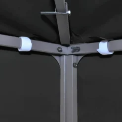 VidaXL Pavillondach 310 G/m² 3x3 M Grau -Deutschland Garten Zier Verkaufs-Shop 152da03260248046ddf2afc8e97cd09f