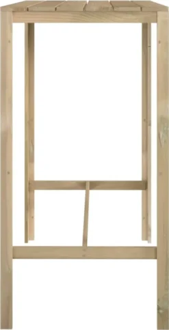 VidaXL Bartisch 110x60x110 Cm Imprägniertes Kiefernholz -Deutschland Garten Zier Verkaufs-Shop 1744364d273c6f34382742571a5d7135