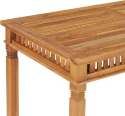 VidaXL Garten-Esstisch 120x65x80 Cm Massivholz Teak -Deutschland Garten Zier Verkaufs-Shop 174929326b32409f5d15aef555c04d39