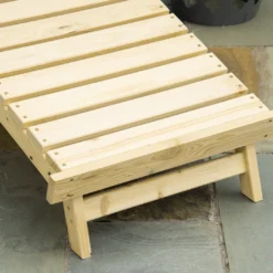 Outsunny Adirondack-Gartenstuhl Mit Fußstütze Klappbar Gartenliege Outdoor Gartenmöbel Kiefernholz Natur 78 X 140 X 94 Cm -Deutschland Garten Zier Verkaufs-Shop 174b403ac640536e4c98f55cd4b48bea