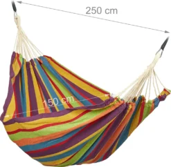 Relaxdays XXL Hängematte Bis 300 Kg