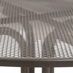 MWH Universal Gartentisch - Material: Metall, Farbe: Eisengrau, Maße: Dia 90 CmxDia 90 Cmx74 Cm; 879502 -Deutschland Garten Zier Verkaufs-Shop 195507ecc88160ed9f974bd8c57d09b7