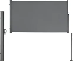 Pro-Tec Seitenmarkise 180 X 300 Cm Mittelgrau Sichtschutz Markise Sonnen- & Windschutz -Deutschland Garten Zier Verkaufs-Shop 19957b4977ddbbac8ca8c5bb9942d09c