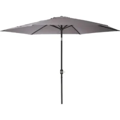 Countryside® Alu Sonnenschirm Marktschirm 3m Grau