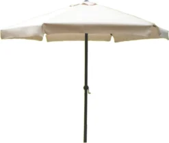 Linder Exclusiv Sonnenschirm, Gartenschirm Ø 300 Cm,mit Kurbel, Beige -Deutschland Garten Zier Verkaufs-Shop 1c7bcfb350bba777c2644005392a73c7