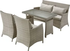 TrendLine Dining Lounge Möbelset Matera Inkl. Auflagen -Deutschland Garten Zier Verkaufs-Shop 1d73a3adb1f126d3cecec51d7cfedf9a