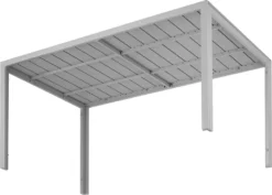 Tectake Aluminium Gartentisch Bianca Höhenverstellbare Füße 150x90x74,5cm - Silber/grau -Deutschland Garten Zier Verkaufs-Shop 1de7836c8017ecfbc98880b05db16abb