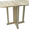 Garden Pleasure Teak Balkontisch Solo Garten Holz Esstisch Tisch Möbel Klappbar