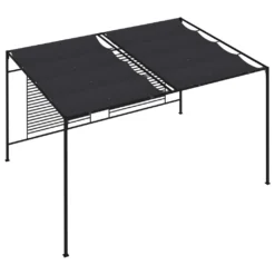 VidaXL Pavillon Mit Ausziehbarem Dach 4x3x2,3 M Anthrazit 180 G/m² -Deutschland Garten Zier Verkaufs-Shop 1ef3364487f185909c65fe36a0ec832c