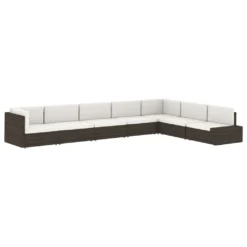 VidaXL Modulares 2-Sitzer-Sofa Poly Rattan Schwarz -Deutschland Garten Zier Verkaufs-Shop 1fd71d41e7ea655d3a5c28b9b897e4ab