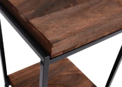 Blumentisch HWC-K71, Blumenregal Beistelltisch Pflanzregal, MDF Metall Dunkelbraun, 82cm -Deutschland Garten Zier Verkaufs-Shop 201bf0a955009b9113d561fb3cefd2e0