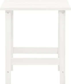 VidaXL Adirondack-Gartenstuhl Mit Tisch Massivholz Tanne Weiß -Deutschland Garten Zier Verkaufs-Shop 22b1d607a09b53dde62c0f11bb217b4e