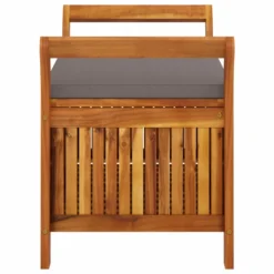 VIDAXL Garten-Truhenbank Mit Kissen 91 Cm Massivholz Akazie -Deutschland Garten Zier Verkaufs-Shop 236b14d604fd932203698bf7fe686713