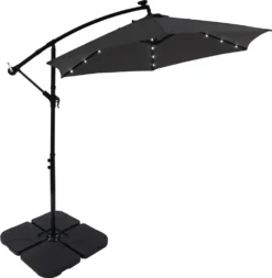 Mucola Schirmständer 60 L / 80 Kg 4er Set Ampelschirmständer Outdoor Schirmgewicht Bodenkreuz Sonnenschirmständer Schirmhalter Schirmfuß Wasser Sand Gefüllt Garten -Deutschland Garten Zier Verkaufs-Shop 23af1040969faed74f62610e2e574d5a