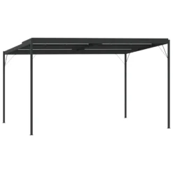 VidaXL Pavillon Mit Dach Anthrazit 4x3x2,5 M Aluminium Und Stahl -Deutschland Garten Zier Verkaufs-Shop 25b5db99c3e8419d78ec0aedb1177c58