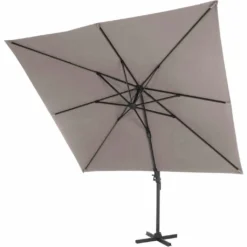 SIENA GARDEN California N+ Ampelschirm Anthrazit/taupe 250x250cm L87433 -Deutschland Garten Zier Verkaufs-Shop 272cf2e235c4bbef9ca37f735d4af3ee