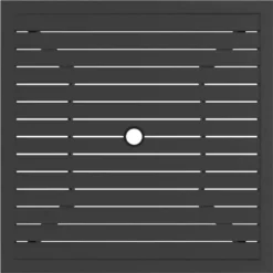 VidaXL Gartentisch Anthrazit 81,5x81,5x72 Cm Stahl -Deutschland Garten Zier Verkaufs-Shop 27bb3136ef4b344f8600e63d50f484d8